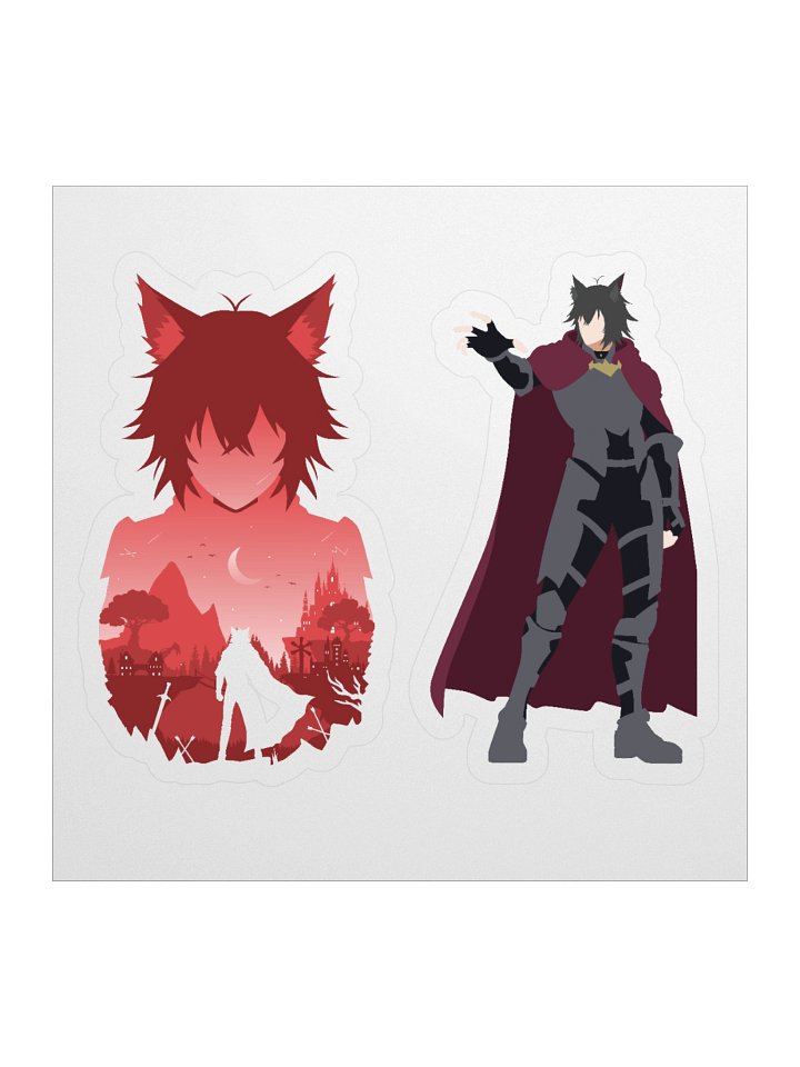 Cyrus Kiss Cut Stickers product image (1)