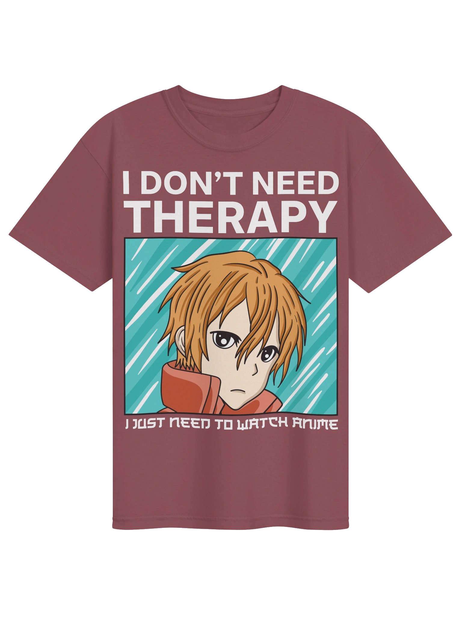 I Don’t Need Therapy Anime Unisex T-Shirt product image (1)