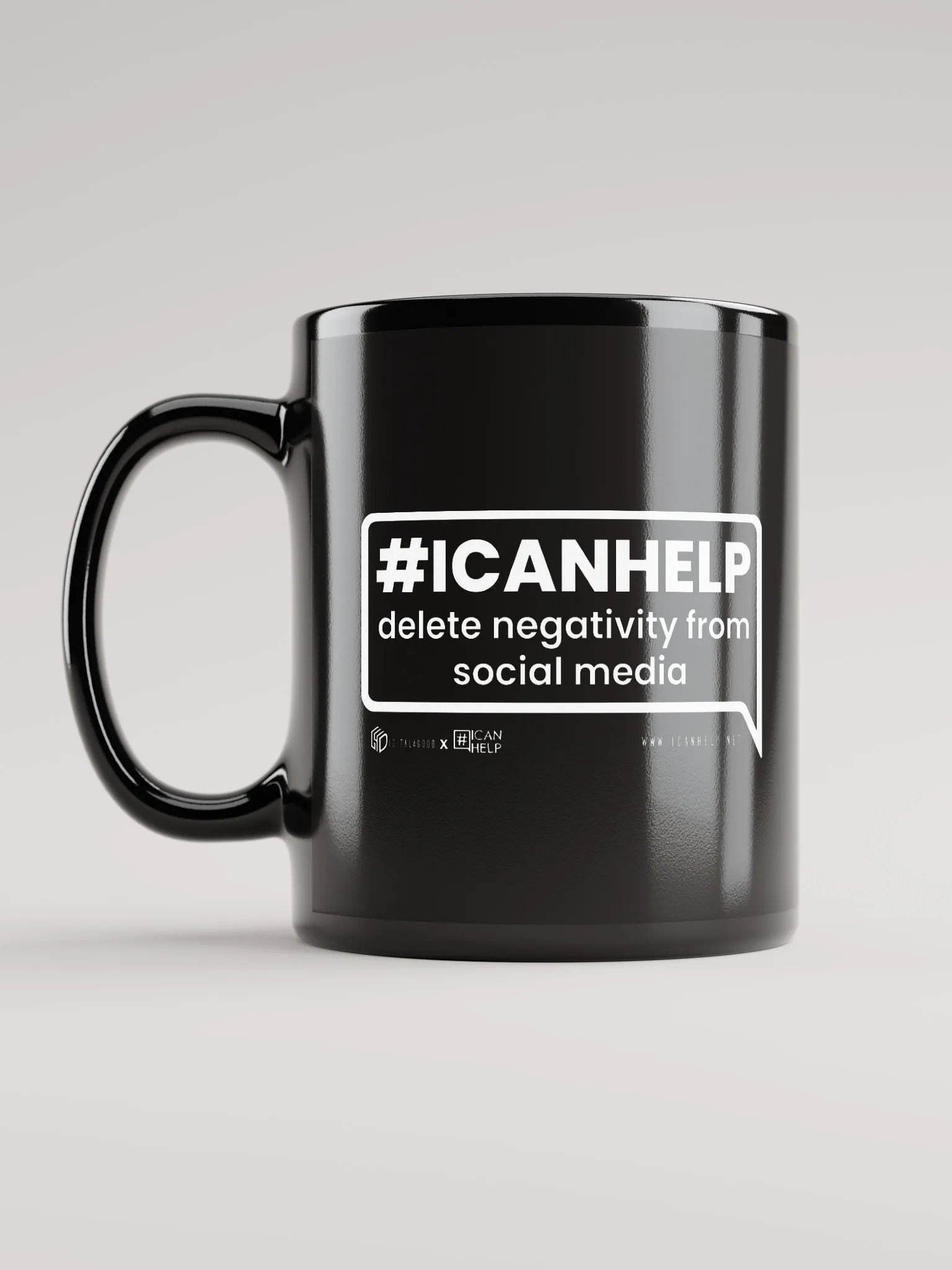 #ICANHELP Delete Negativity From Social Media Mug product image (6)