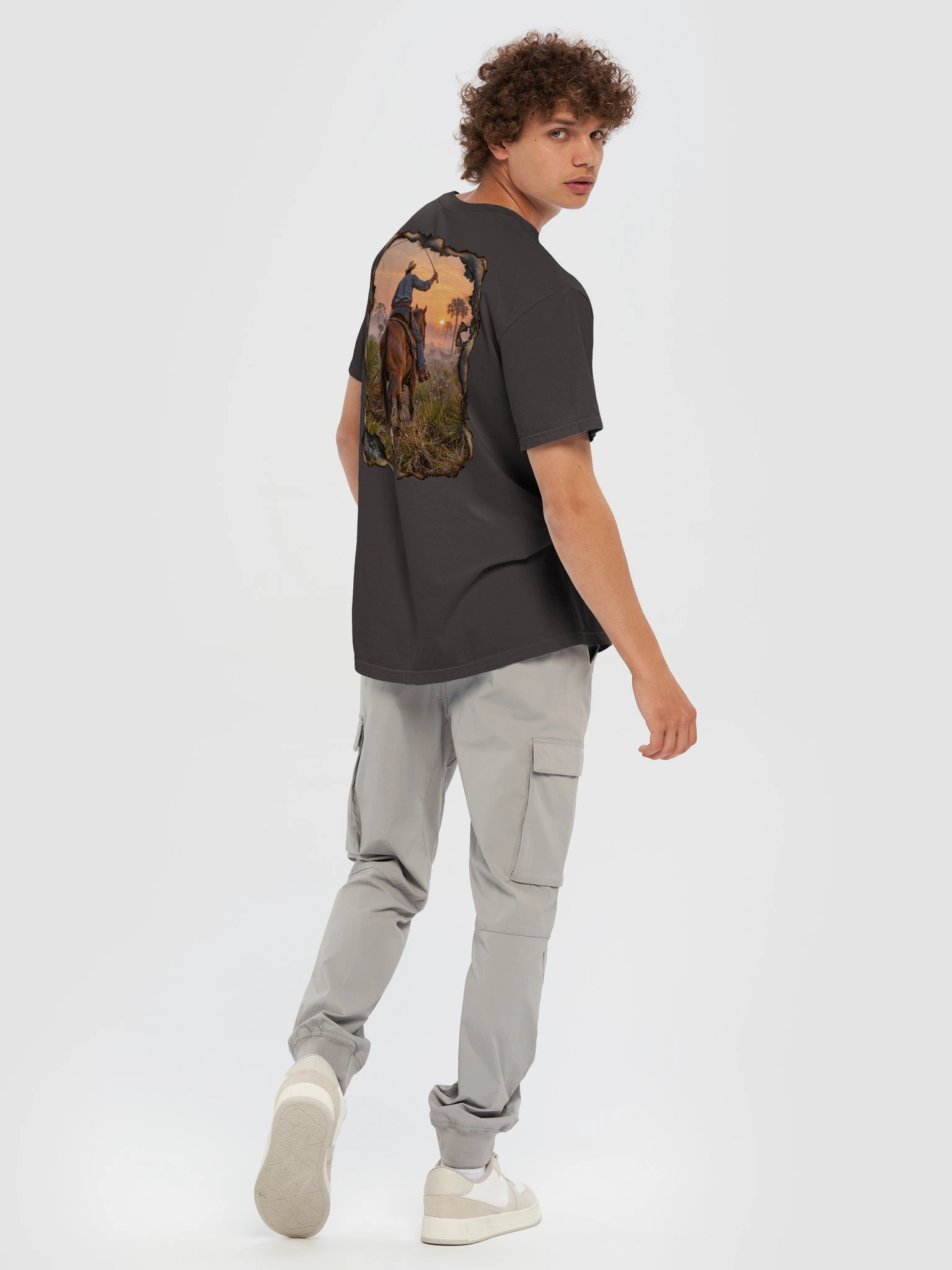 Old Florida Cracker Cattle T-Shirt | Florida Heritage Ranch Tee | BROKEN RODEO™ product image (46)