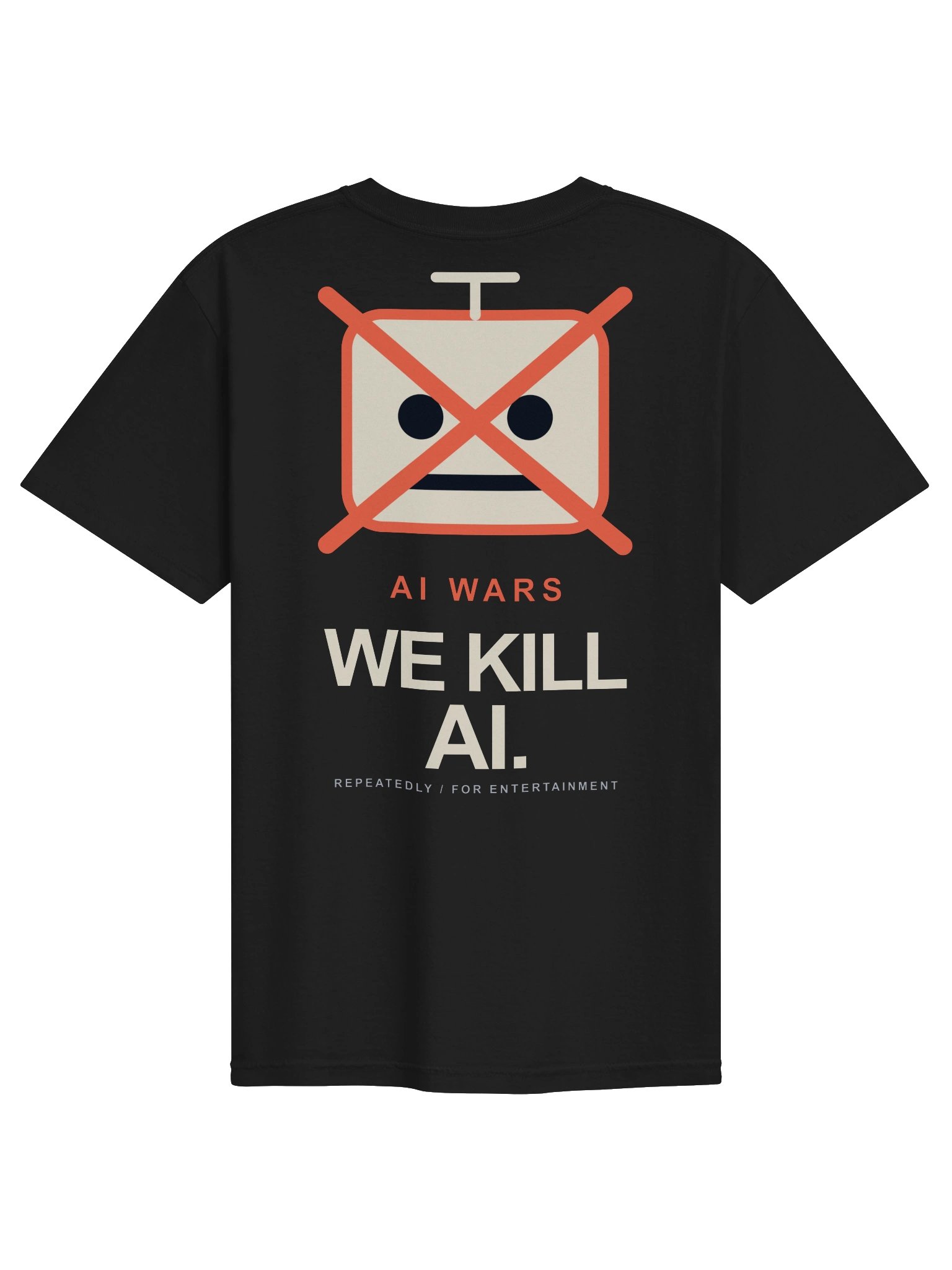 AI WARS: WE KILL AI. Heavyweight Tee product image (2)