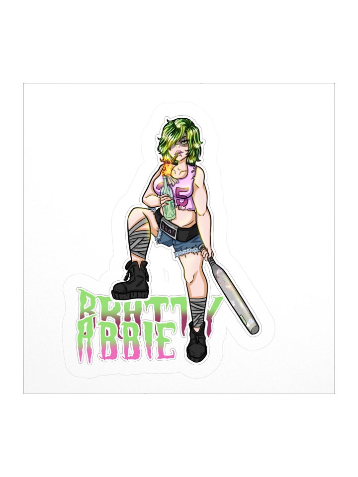 Bratty Abbie Sticker Logo product image (2)