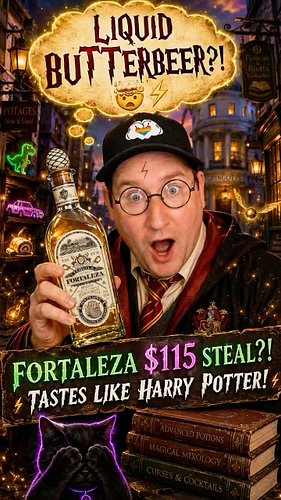 Cracking open Fortaleza Añejo to see if this premium pour is worth the $115 price tag. Things took a totally magical turn. 🤯
...