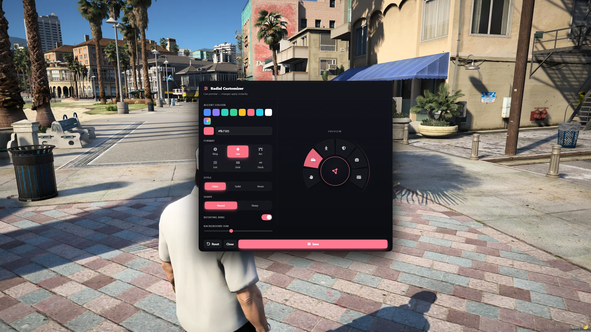 FiveM Radial Menu Script 🎯 Fully Customizable, Job-Based & Custom Icons (ESX/QB/QBox) product image (3)