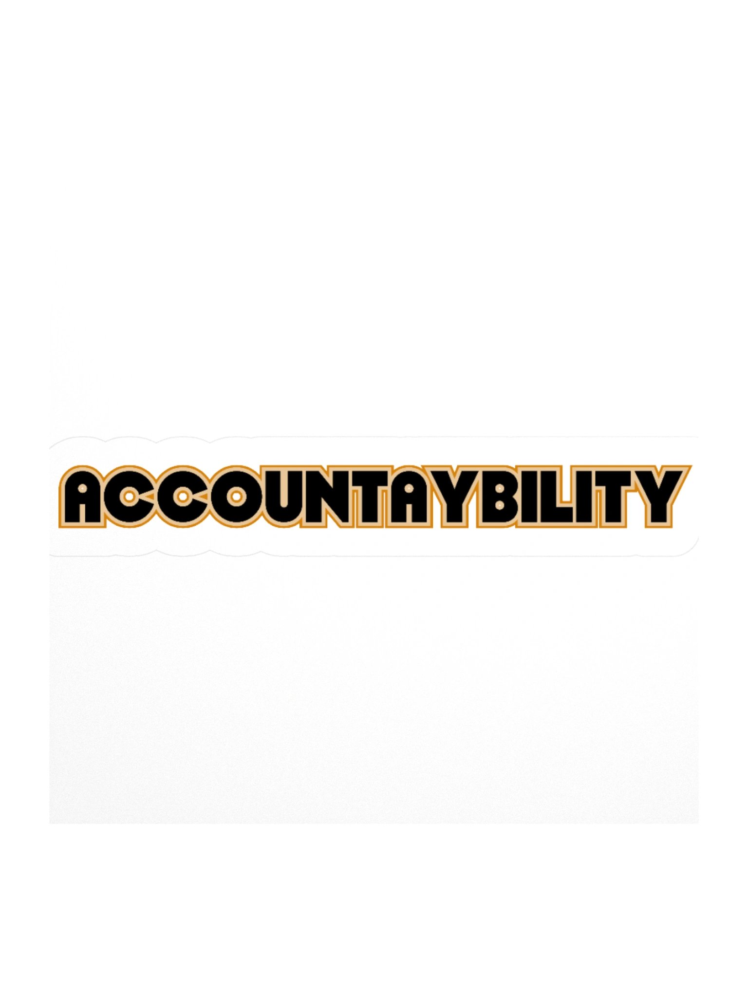 Accountaybility Sticker product image (3)