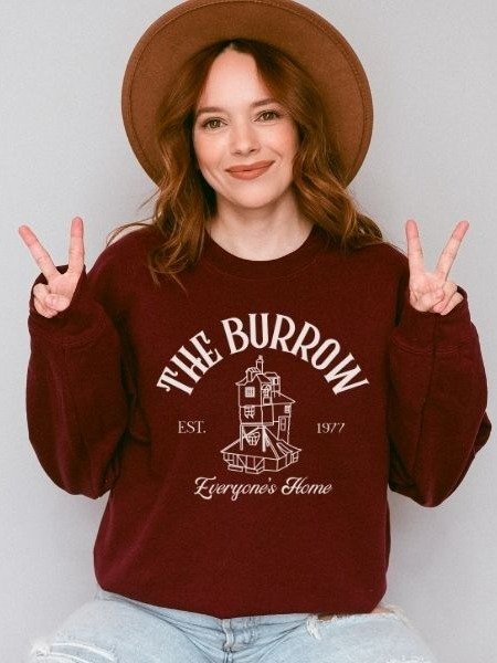 Burrown Cozy Fall Minimalist Sweatshirt product image (9)