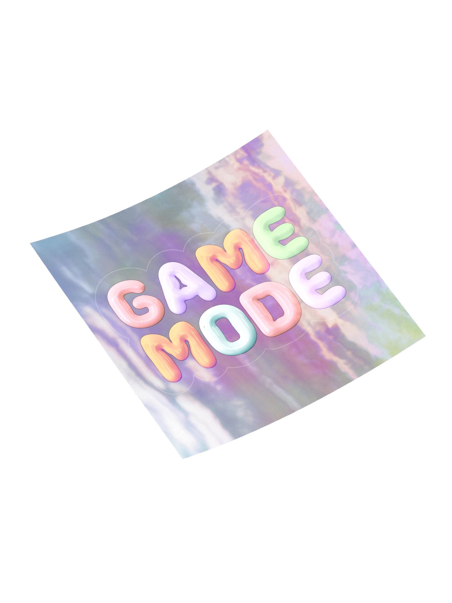 Game Mode — Holographic Sticker product image (4)