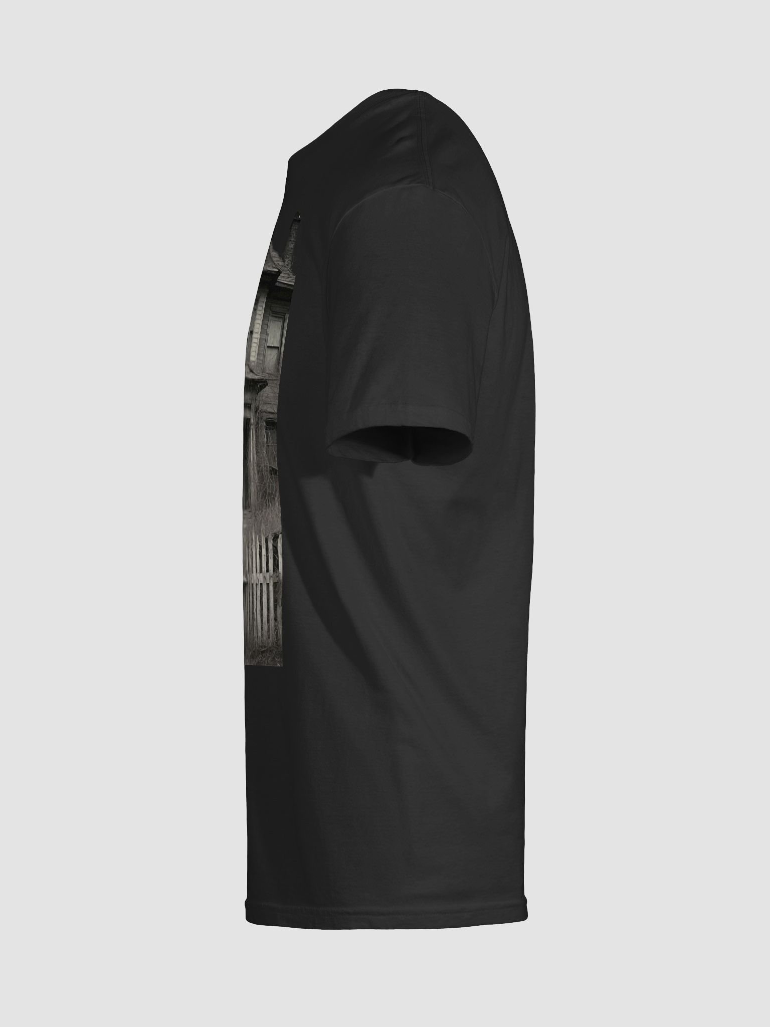 Eerie Abandoned House Unisex T-Shirt product image (16)