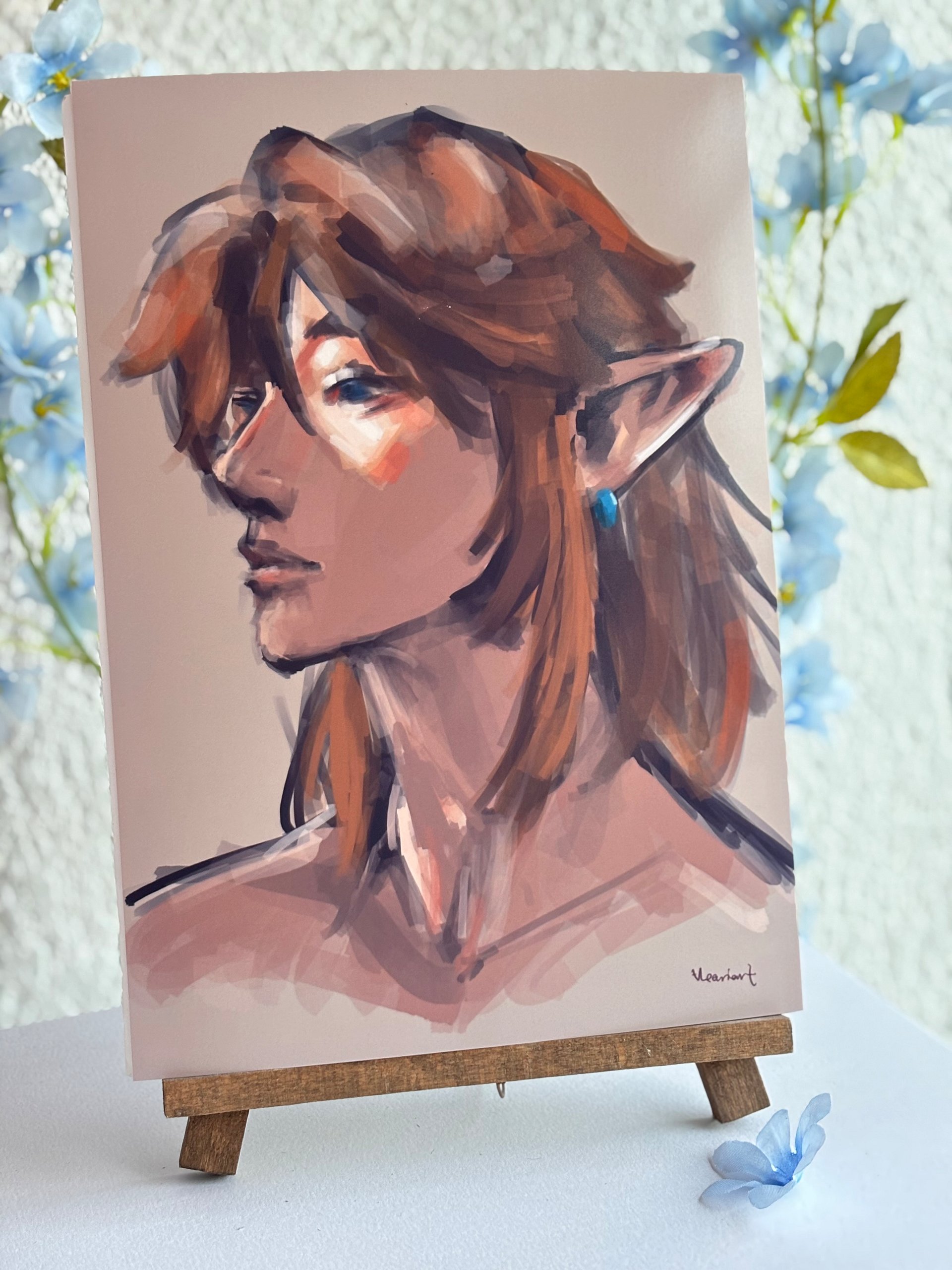 Link Portrait Print product image (2)