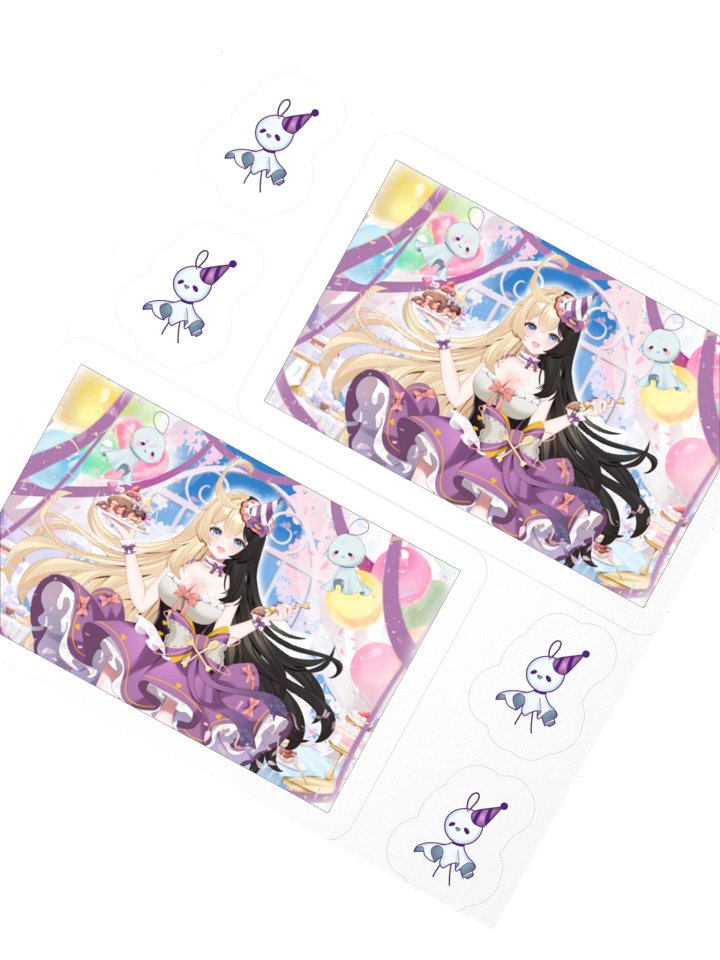 Birthday Spelly & Birthday Teru Stickers product image (2)