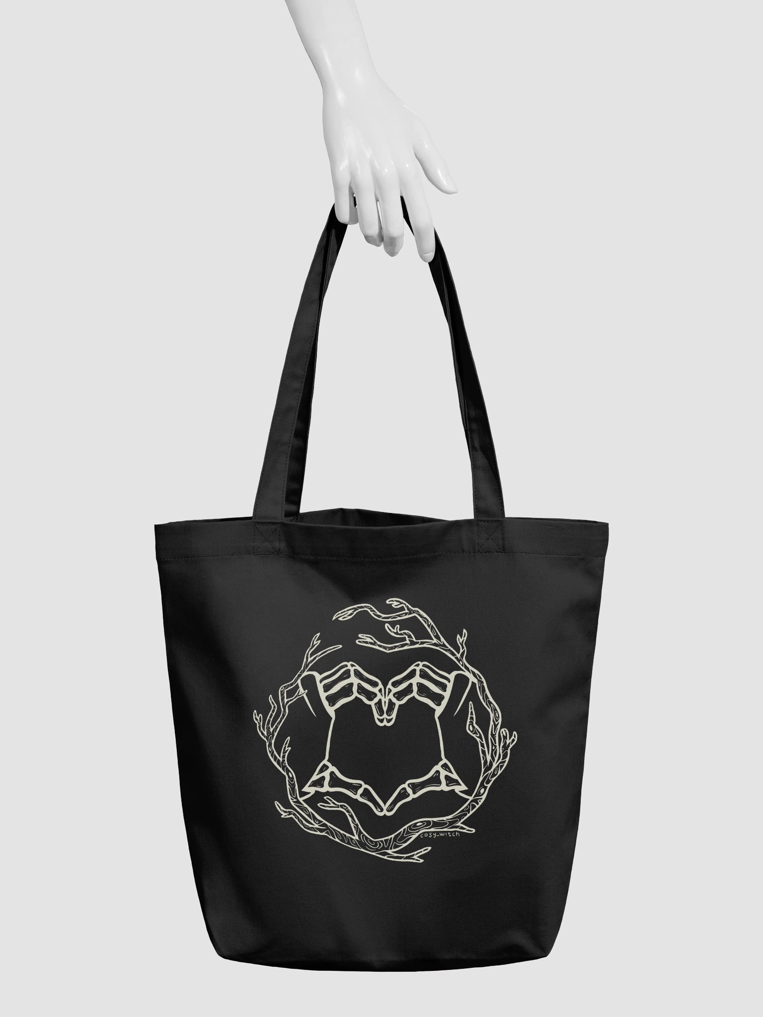 Coven Love Eco Cotton Tote Bag - Black product image (3)