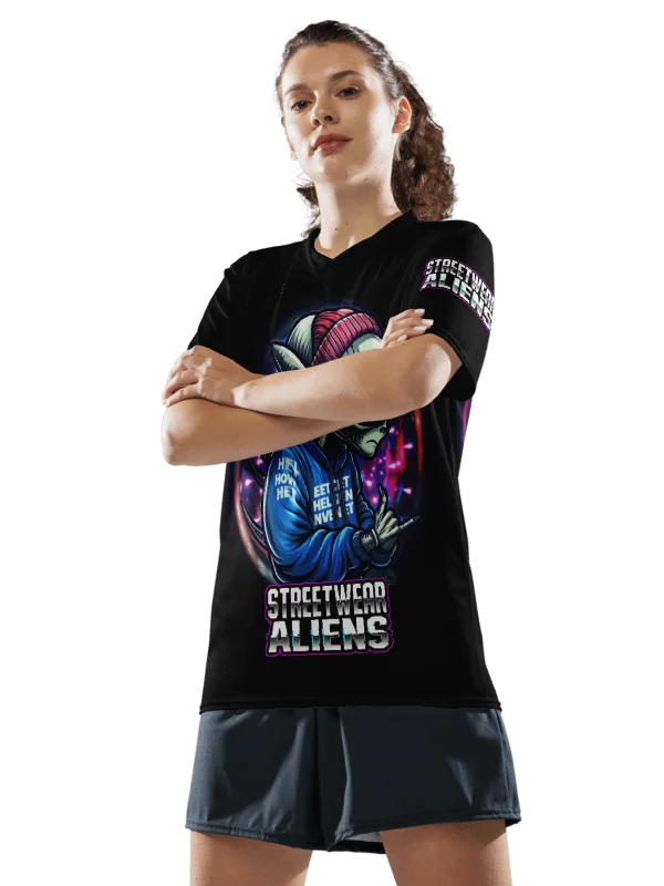 LIMITED EDITION - CNX Core All-over print Unisex Tee — Streetwear Aliens 002 product image (4)