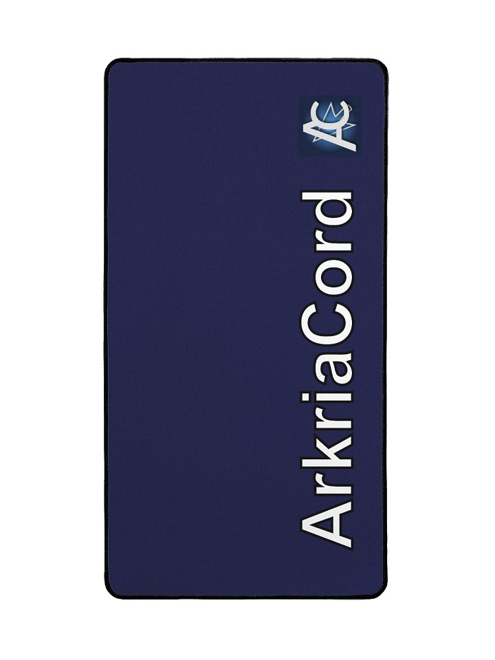 ArkriaCord Dark Blue Desk Mat - Ultimate Comfort and Style product image (2)