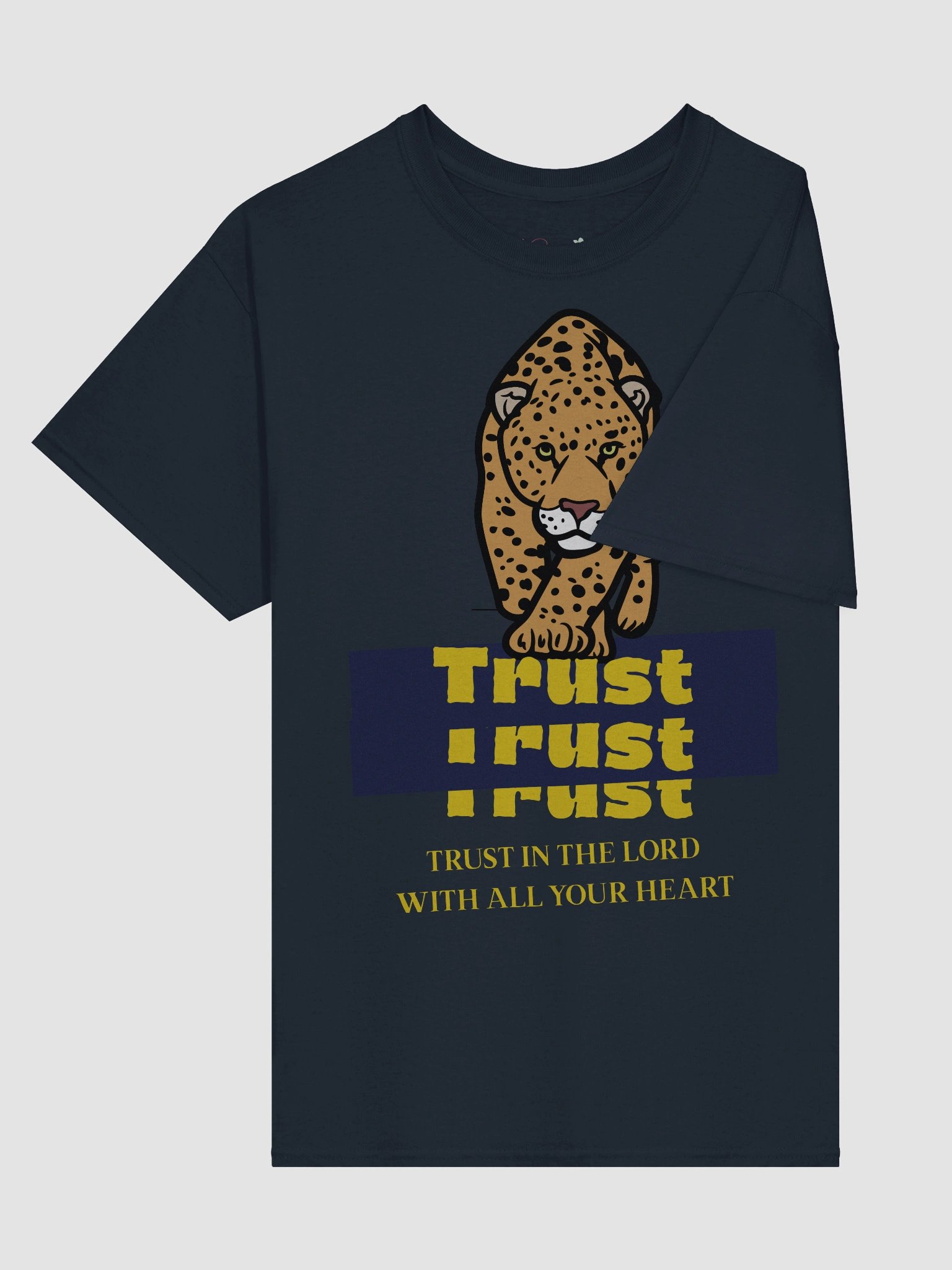 Trust in the Lord Leopard Graphic Tee product image (3)