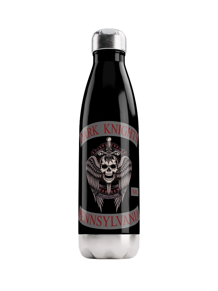 Dark Knights MC Stainless Steel Water Bottle product image (2)