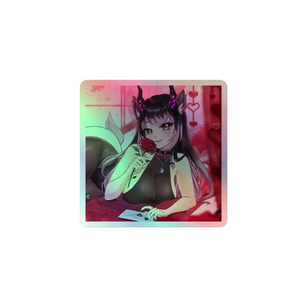 Love Letter Holographic Sticker product image (1)