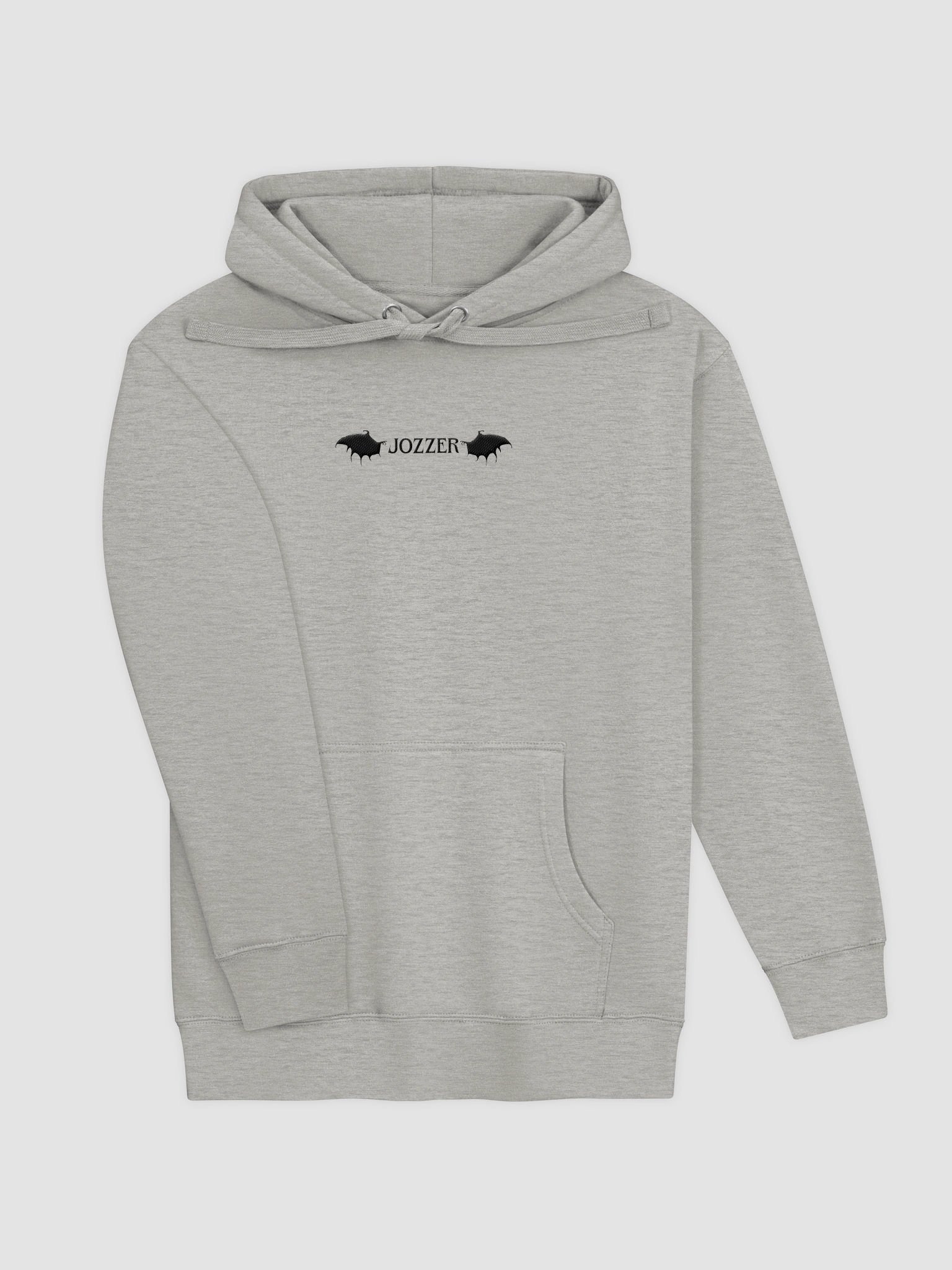 Jozzer Bat Wings Embroidered [Boyfriend Hoodie] product image (3)