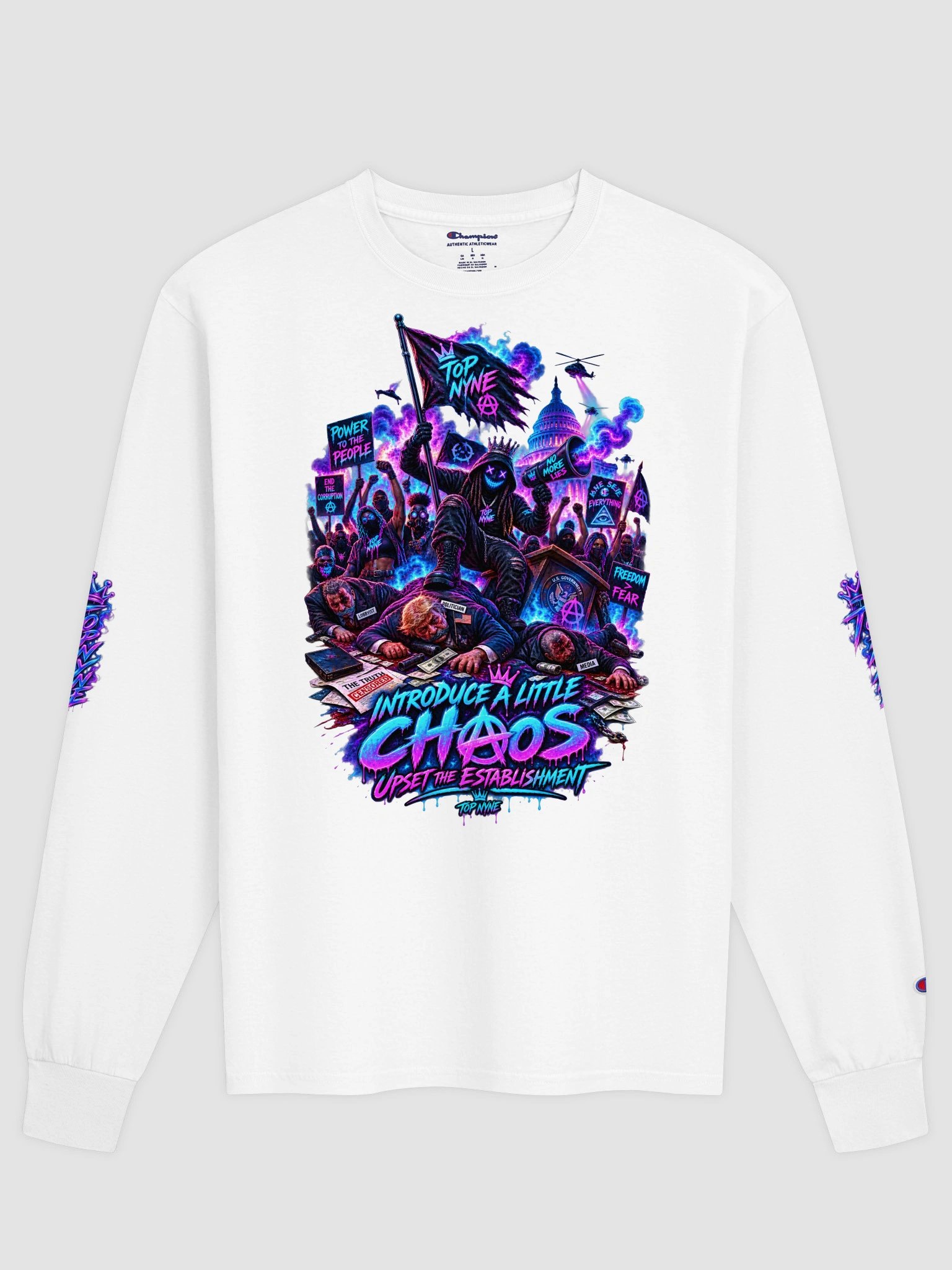 power to the people Long Sleeve T product image (4)