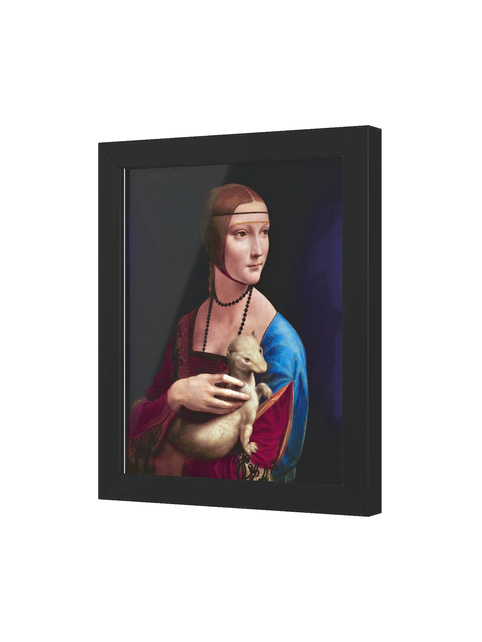 Lady with an Ermine — Small Framed Matte Poster product image (7)