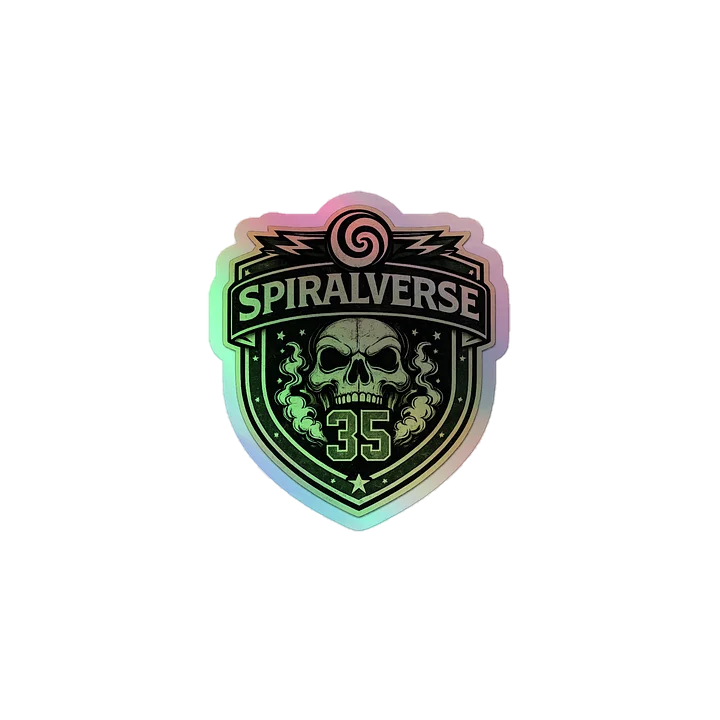 Spiralverse Crest Holographic Sticker product image (1)