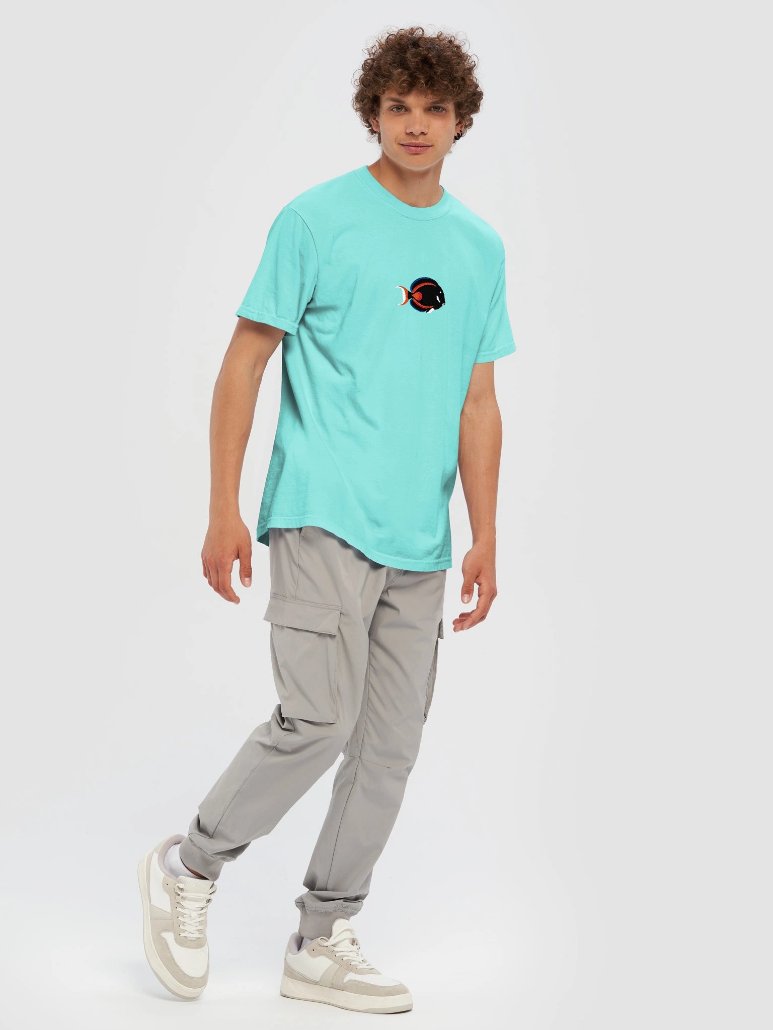 Achilles Tang Premium T-Shirt (Embroidered) for Reef and Marine Aquarium Lovers product image (11)