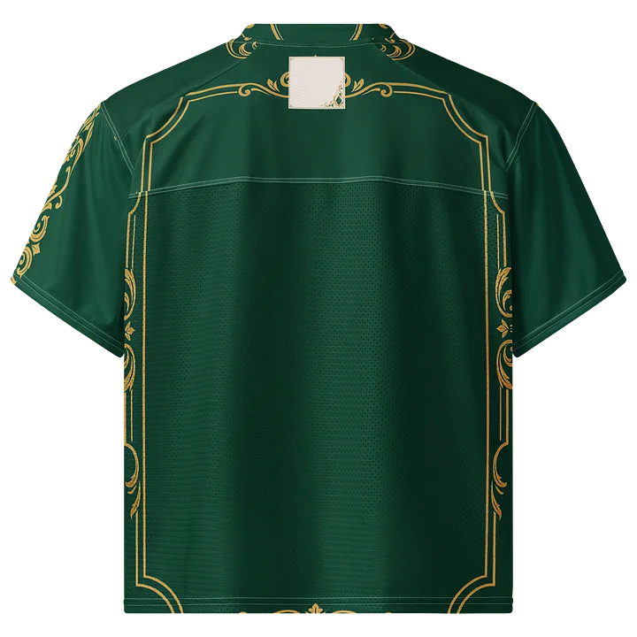 Emerald Green & Gold Soccer Jersey | Royal Heritage Football Shirt | Premium World Cup 2026 Jersey product image (2)