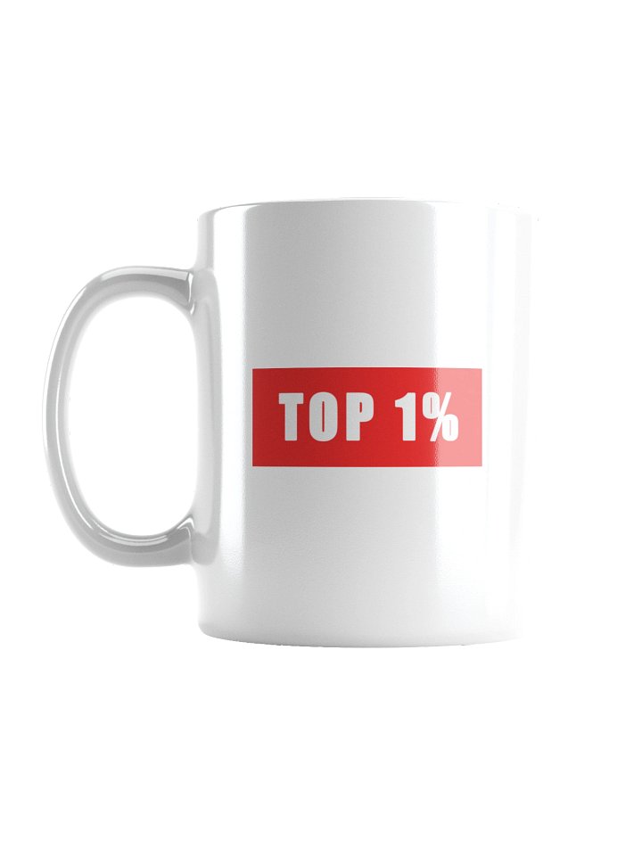 Top 1% Mug (White) product image (1)