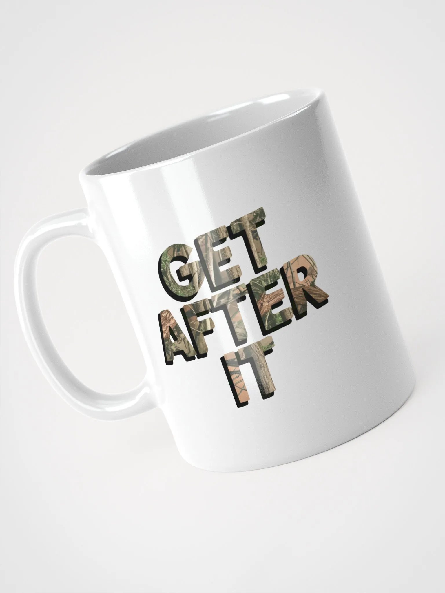GET AFTER IT - White Glossy Mug product image (3)