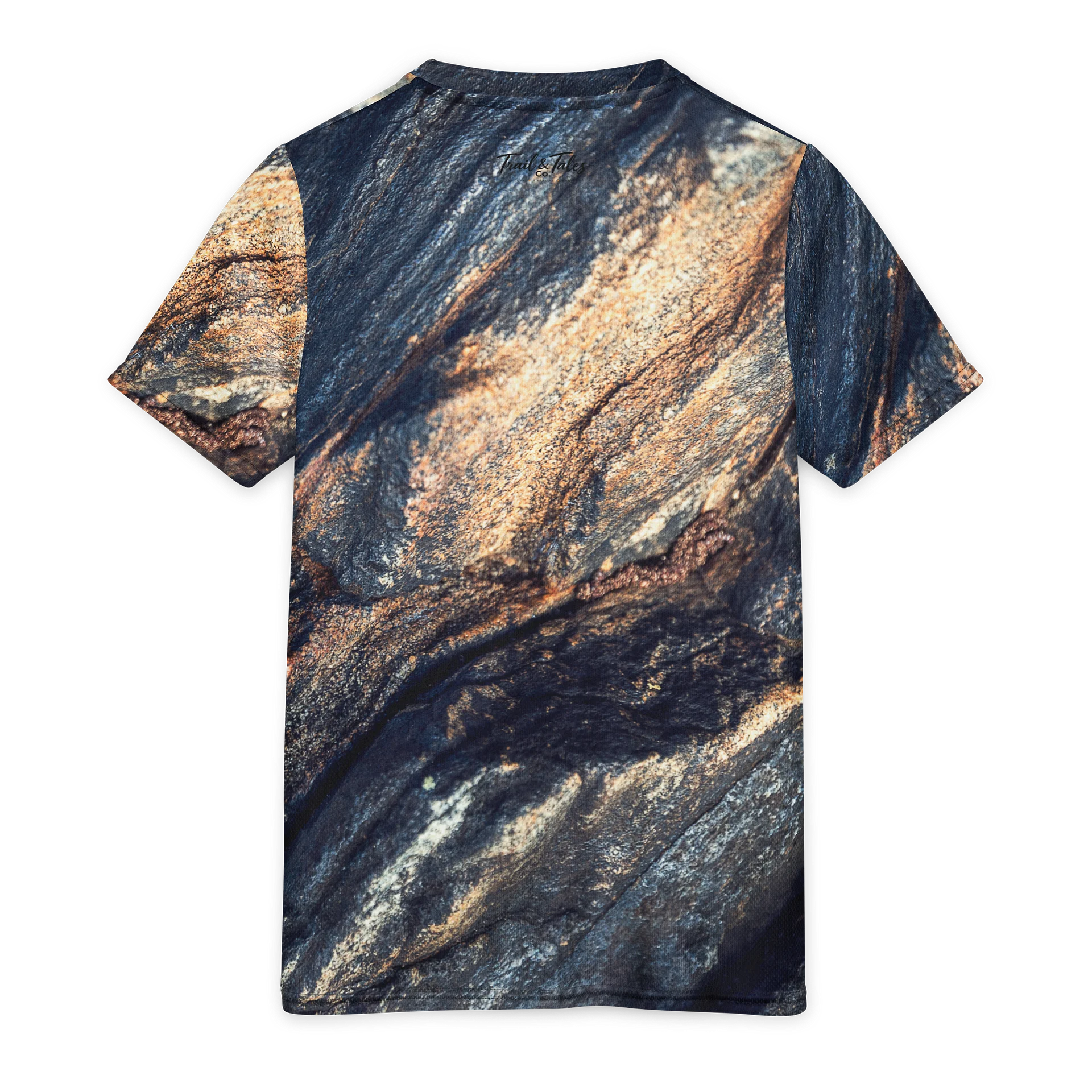 Obsidian Vein All-Over Print Youth Recycled Sports Jersey product image (2)