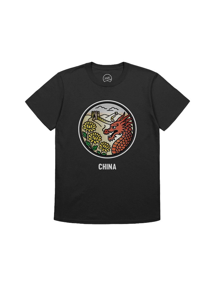 Camiseta Unisex - Colección Sekai China (colores oscuros) product image (4)