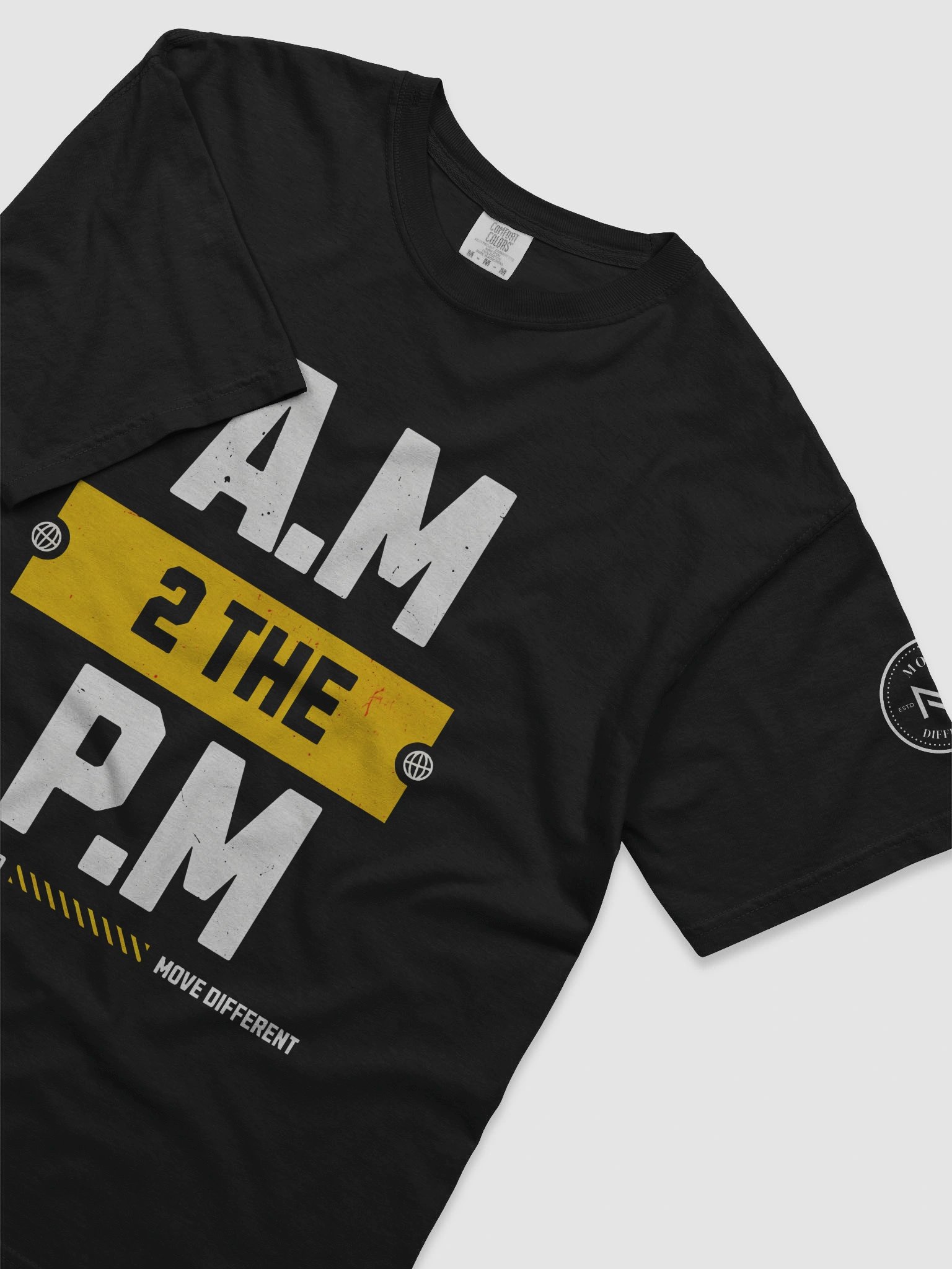 AM 2 the PM – PM 2 the AM by Move Different | Premium Streetwear T-shirt product image (5)