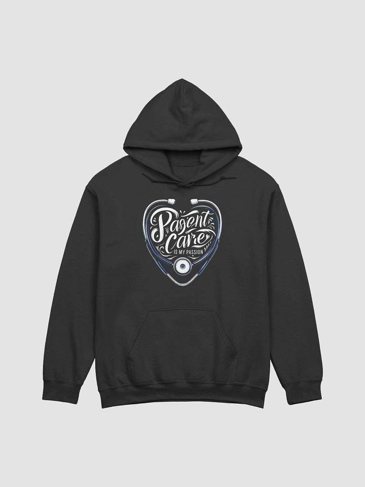 Passion for Patient Care Heart Stethoscope Care Hoodie product image (3)