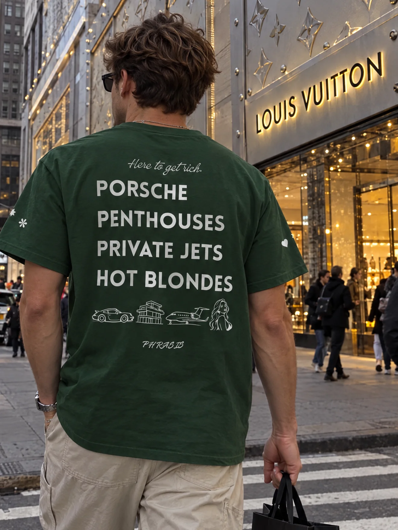 Here to get rich. Porsche, Penthouse, Private Jets, Hot Blondes. #2 — Forest, photo 3