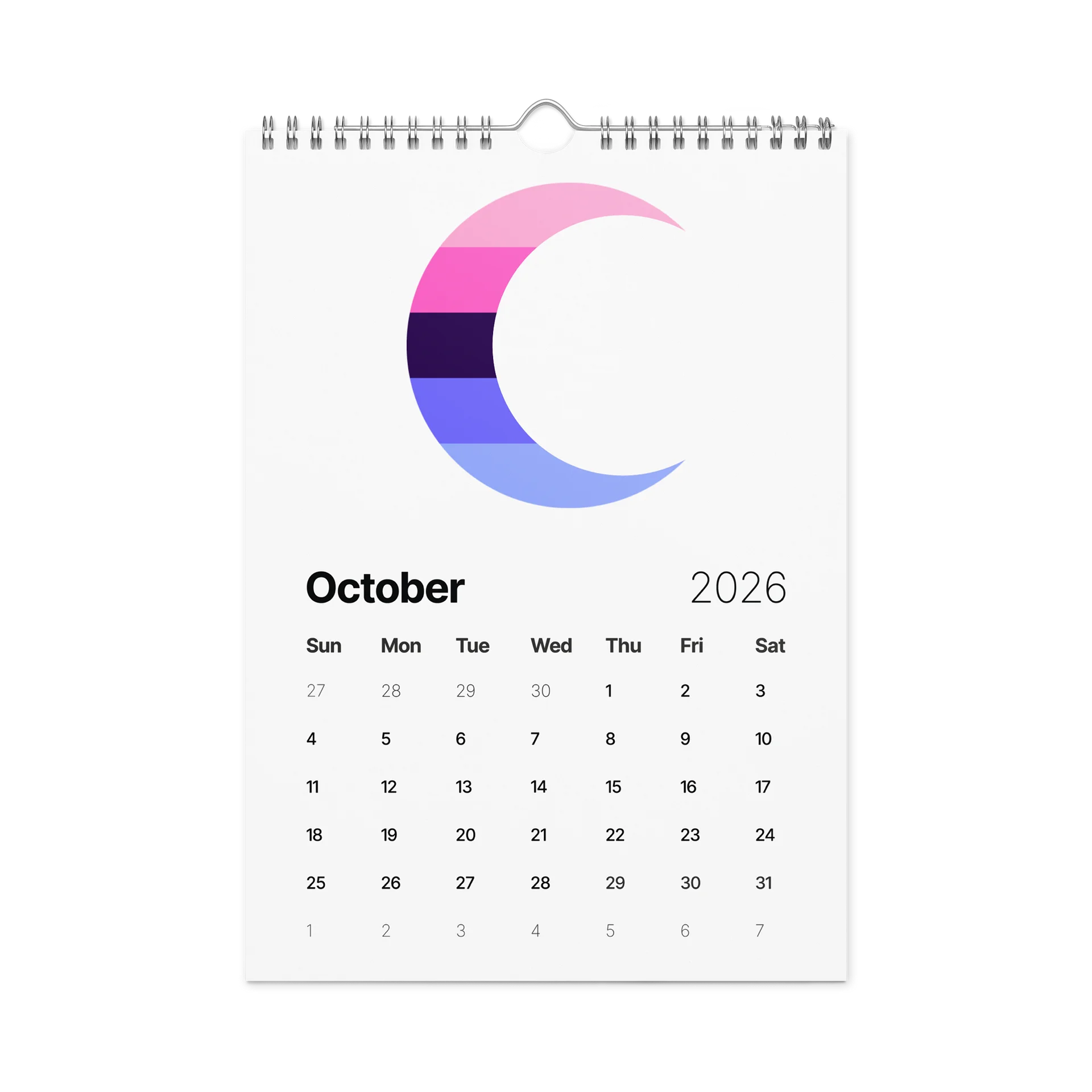 Celestial 2026: Customizable Wall Calendar product image (11)