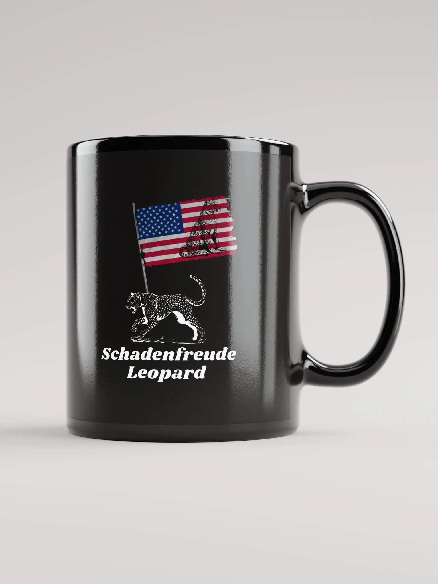 Schadenfreude Leopard Mug product image (2)