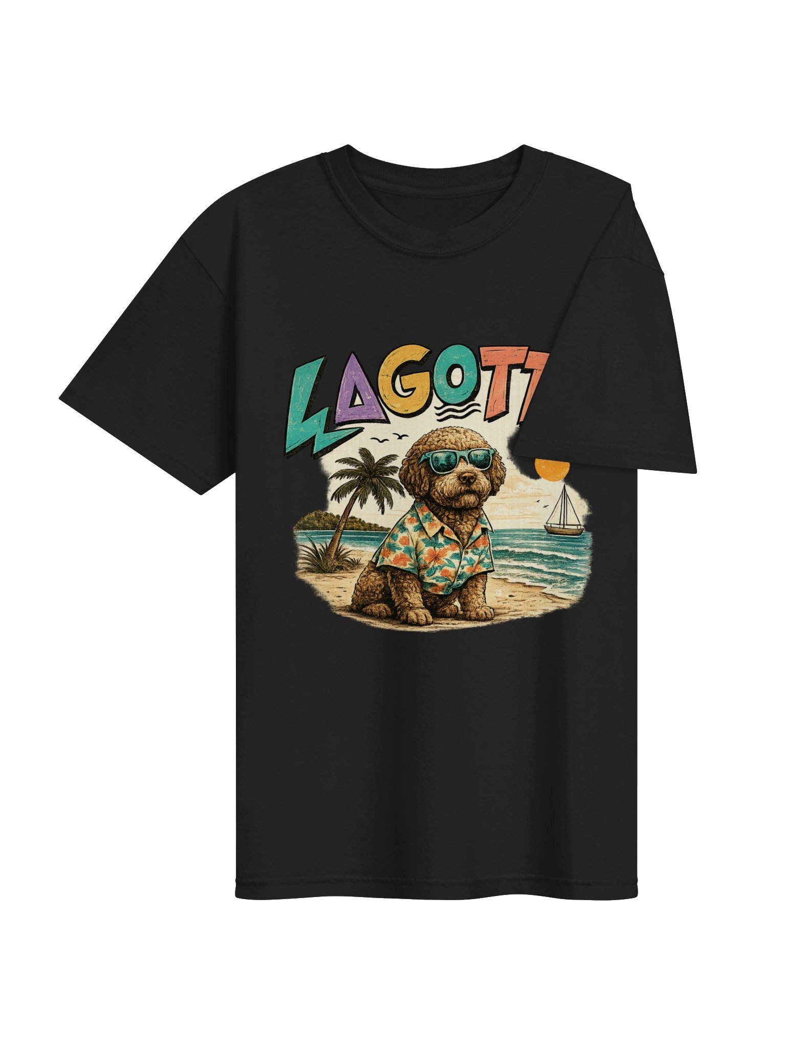Lagotto Beach Club – Vintage Paradise Tee product image (38)
