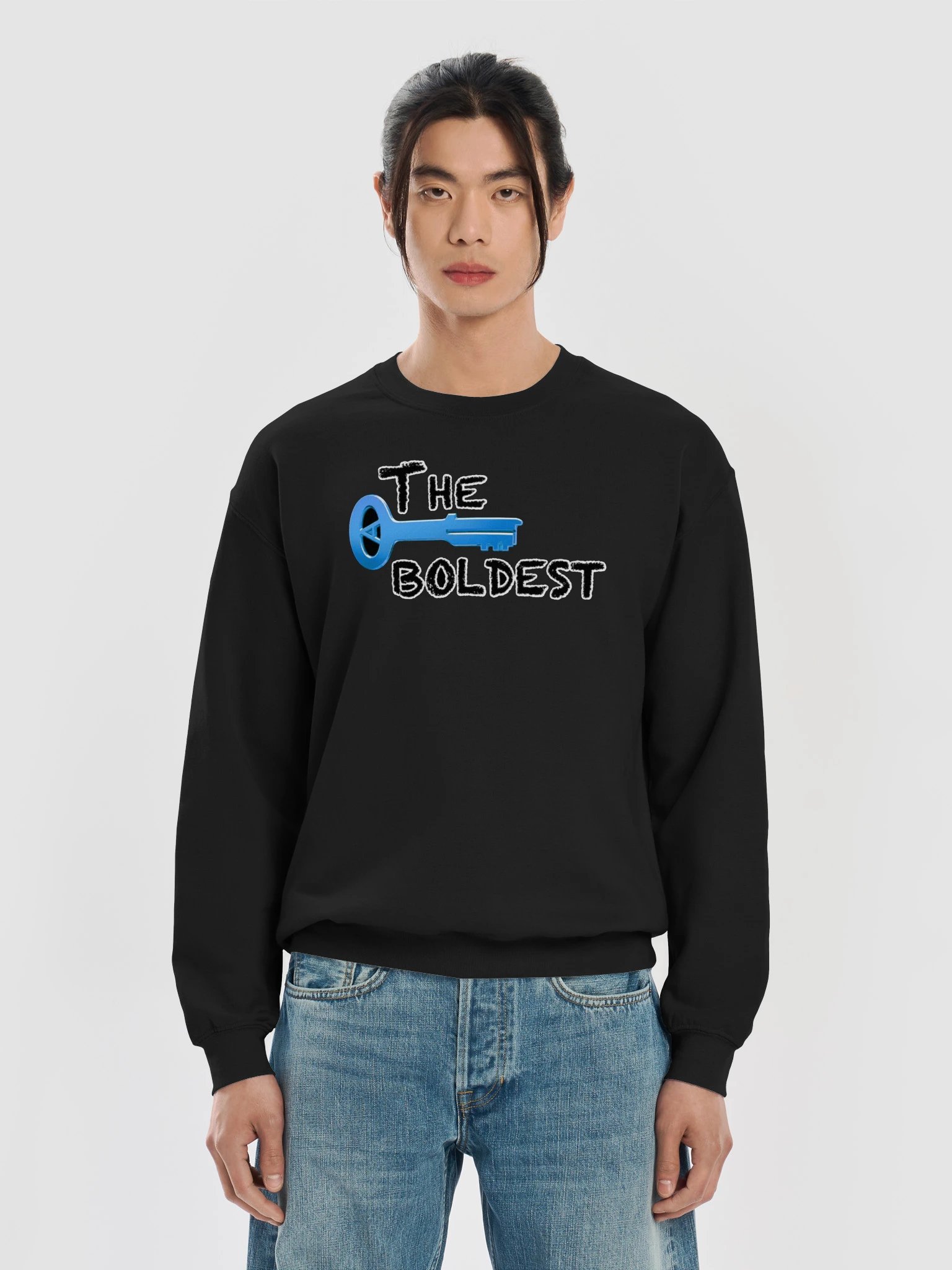 The Boldest Crewneck Sweatshirt (Blue) product image (13)