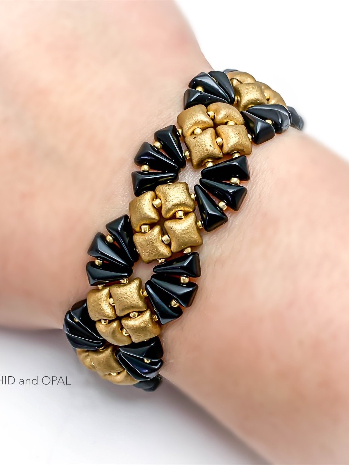 Deco Vexolo WibeDuo Beaded Bracelet - Black product image (1)