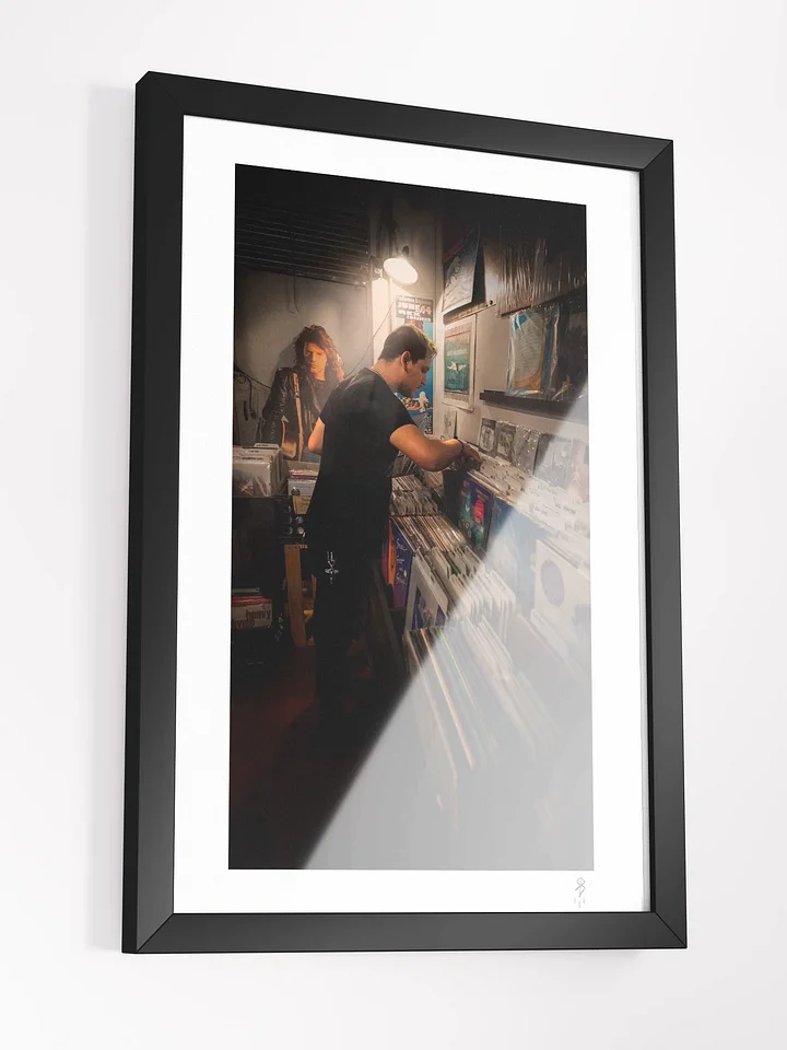 "Record Store" - Framed Print product image (2)
