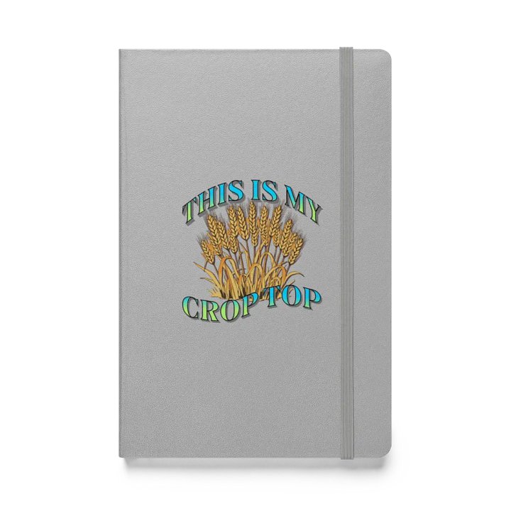 This Is My Crop Top Wheat Harvest Hardcover Journal product image (1)