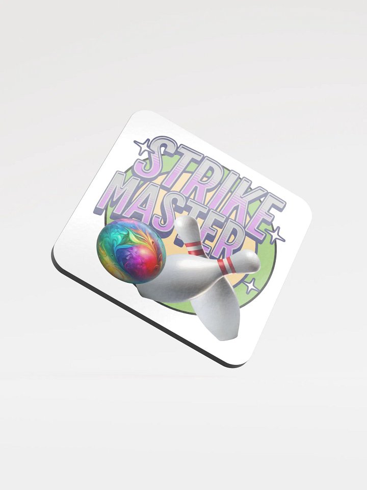 Strike Master Bowling Cork Coaster product image (2)