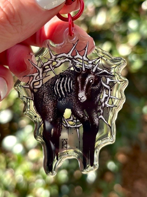 Loss of Innocence Epoxy Keychain product image (1)