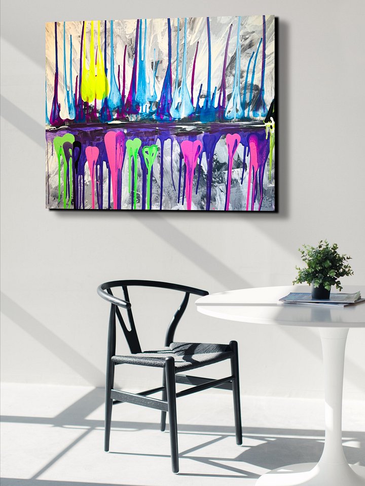 Reflecting Heart Canvas Print product image (2)