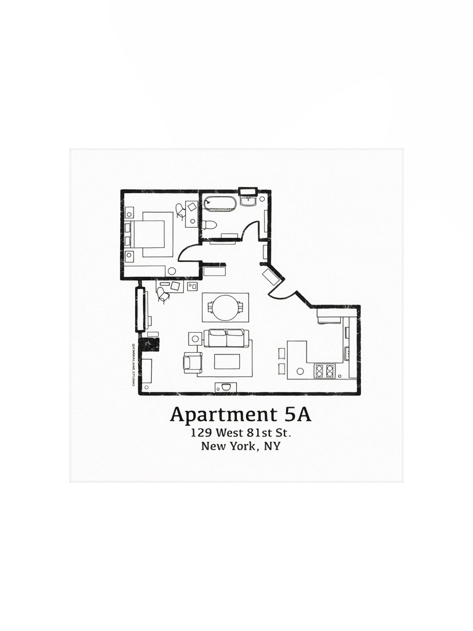 129 West 81st St. Poster product image (1)