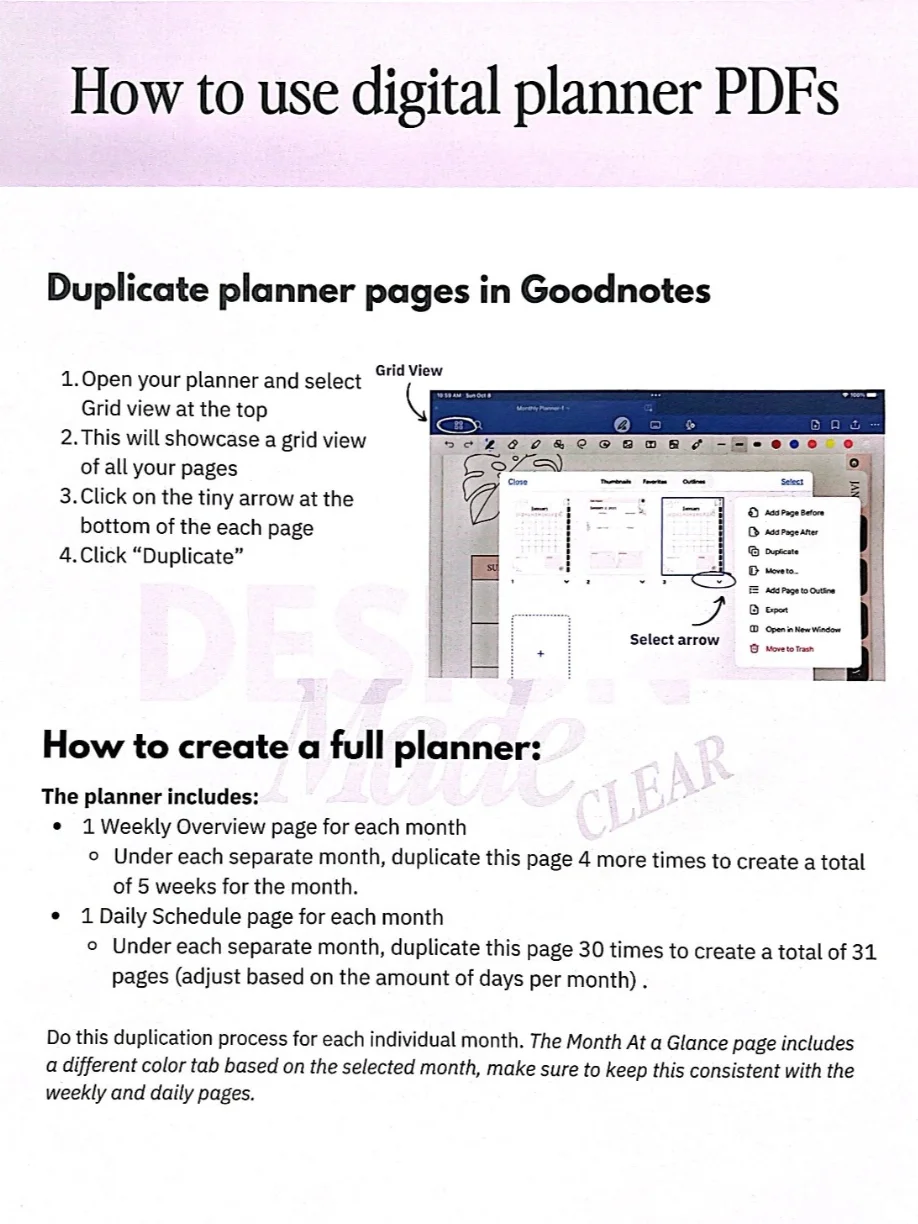 2027 Digital Planner product image (12)