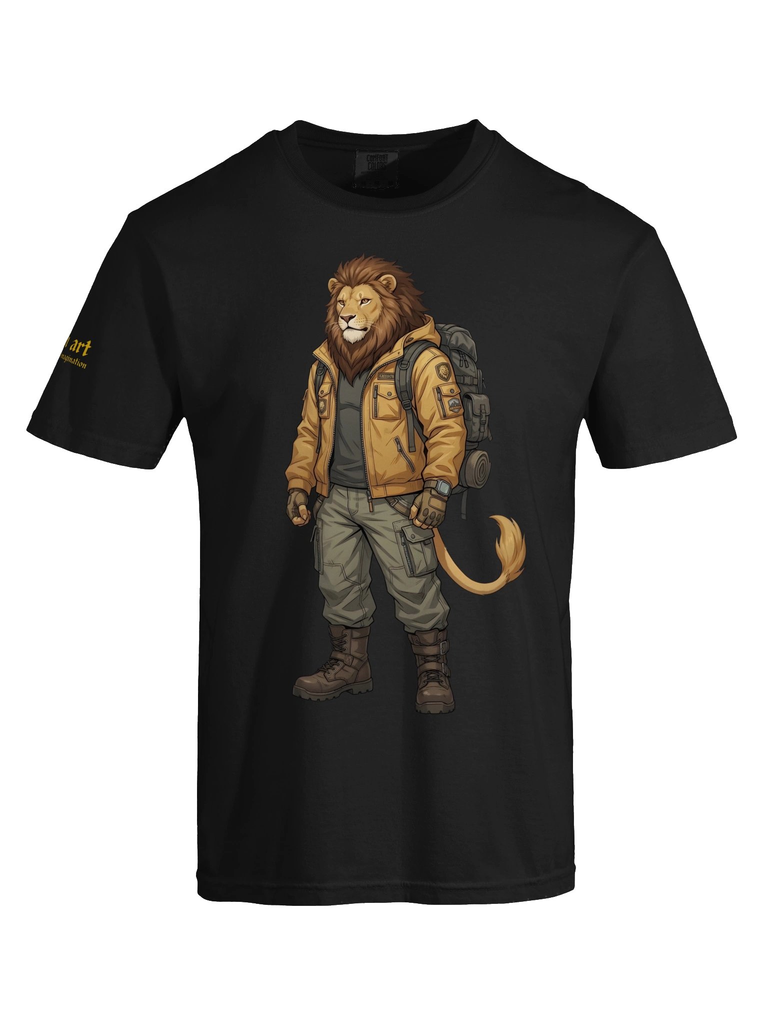 Cyberpunk Techwear Lion Tee product image (5)