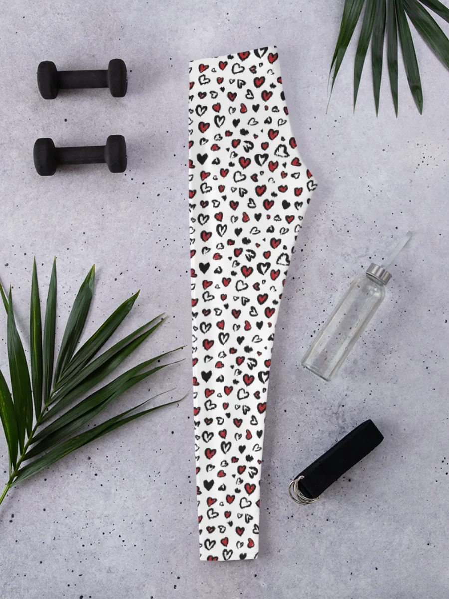 Multi Hearts Leggings product image (3)