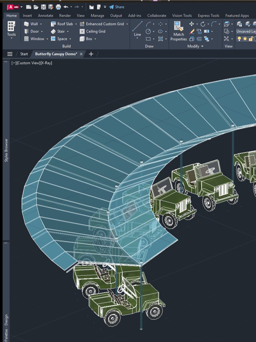 Butterfly Canopy ACA Exercise File product image (1)