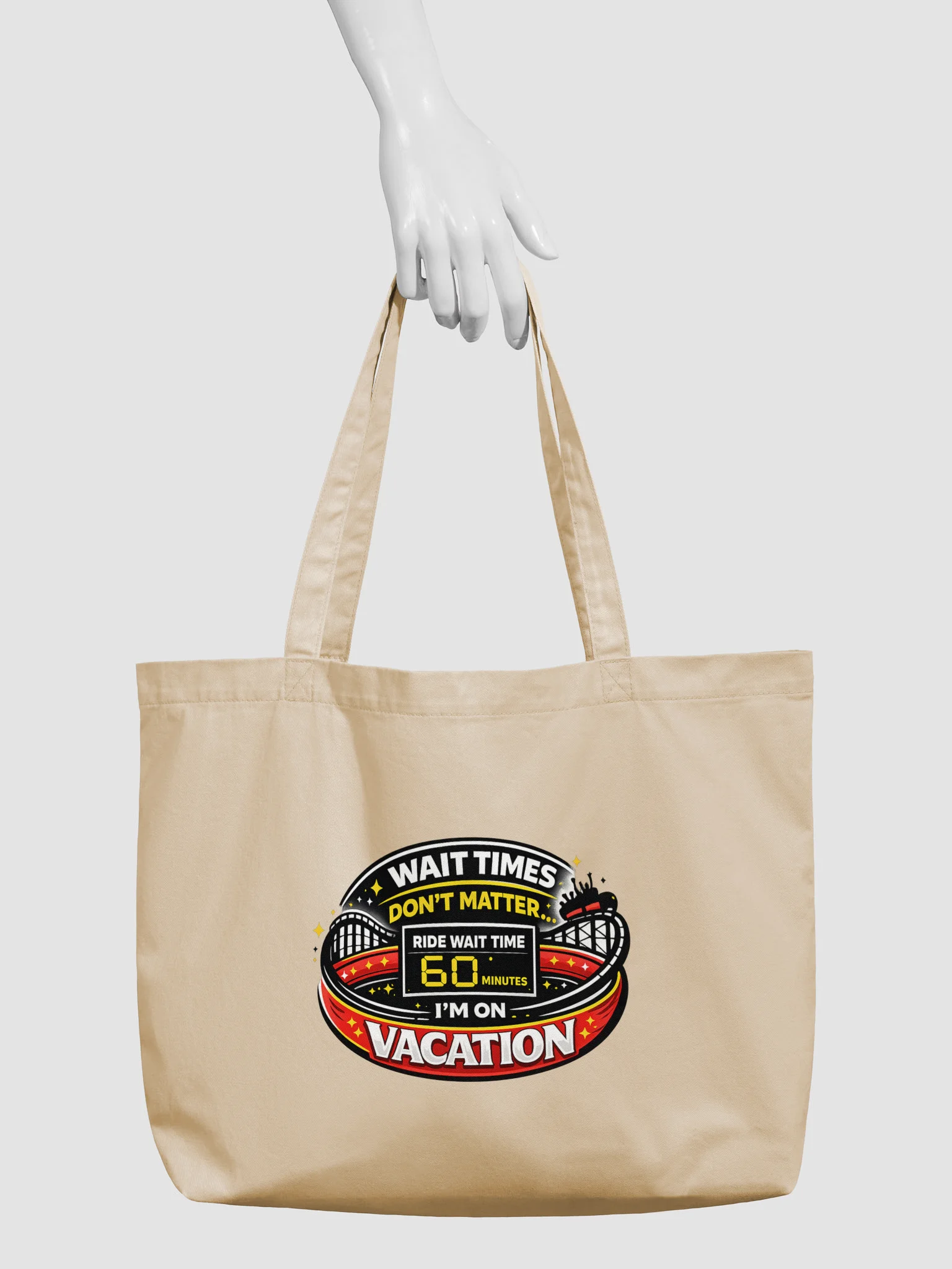 Wait Times Don't Matter Tote Bag product image (3)
