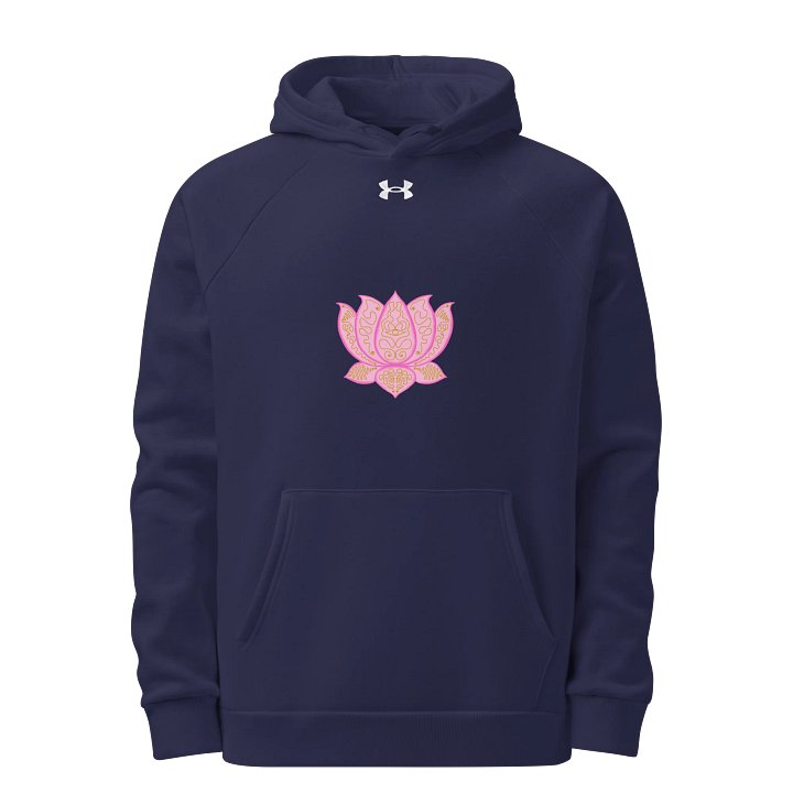 Lotus Bloom Gold Line Pattern Hoodie product image (1)